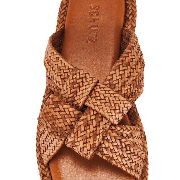 SCHUTZ Kali Woven Sandals - Picture 2 of 6